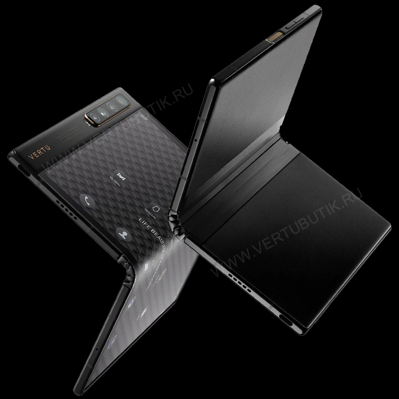 Идеально черный: VERTU AYXTA FOLD 5G