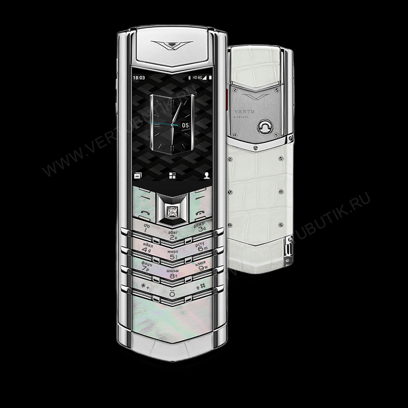Перламутровый белый Vertu