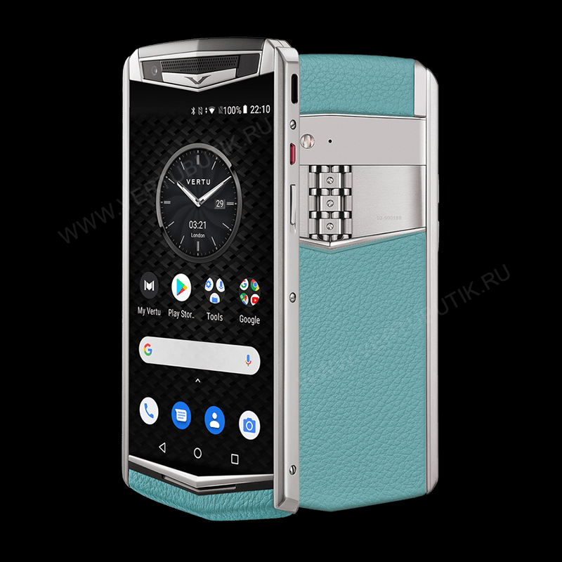 Пудровый голубой VERTU ASTER P