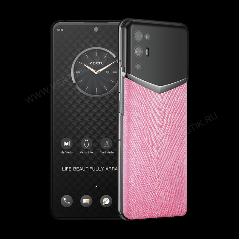 	 IVERTU 5G в&nbsp;розовой коже ящерицы