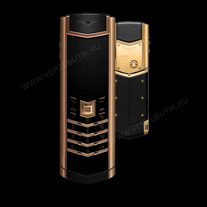 VERTU SIGNATURE V много золота