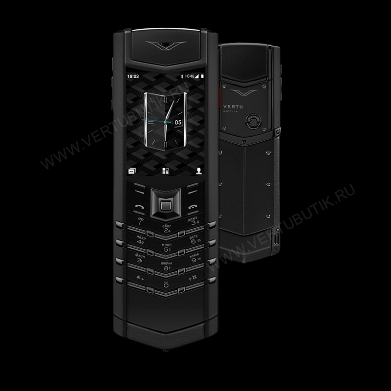 Черный VERTU SIGNATURE V