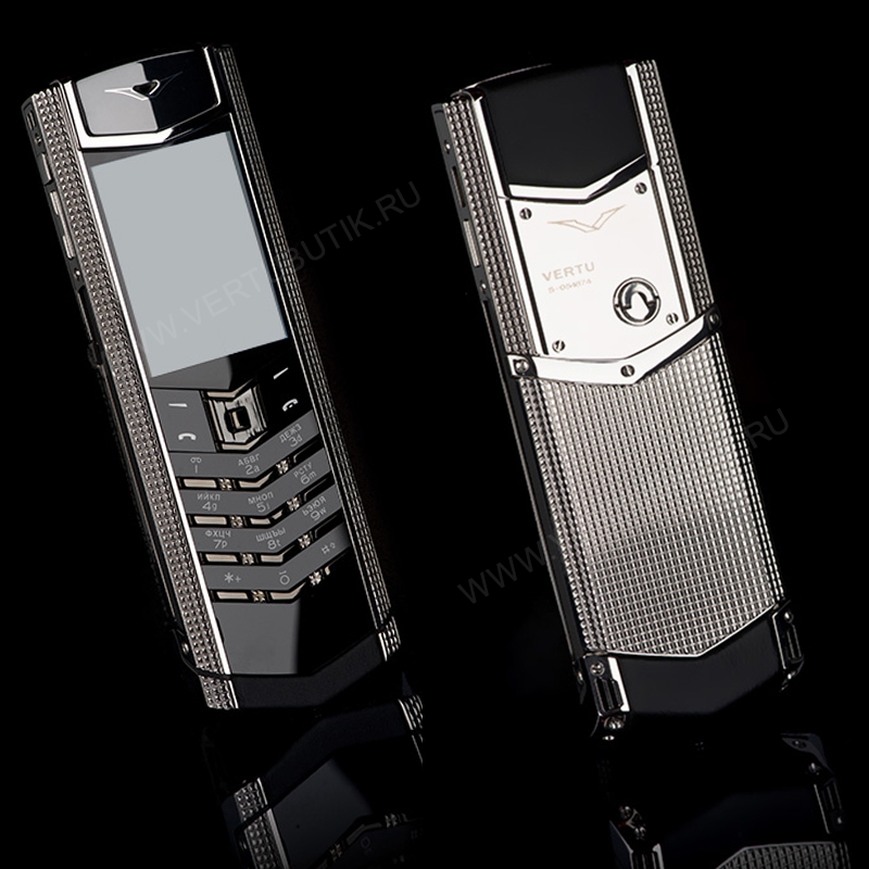 vertu с рифленой сталью