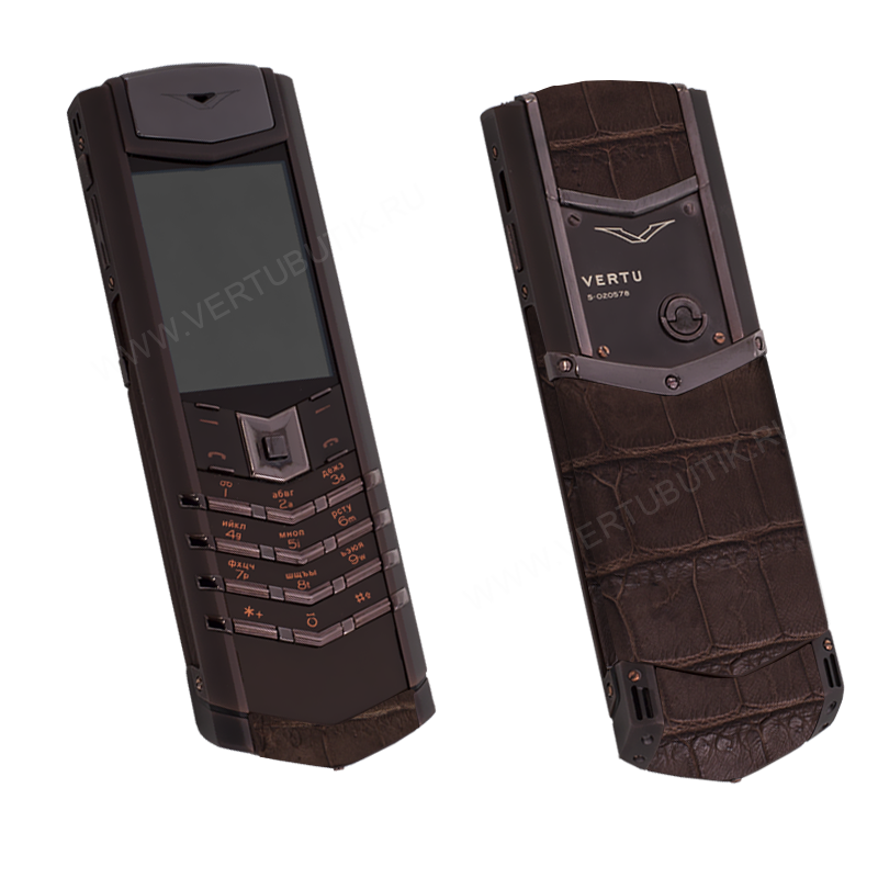CHOCOLATE BROWN: необычный дизайн VERTU SIGNATURE S DESIGN