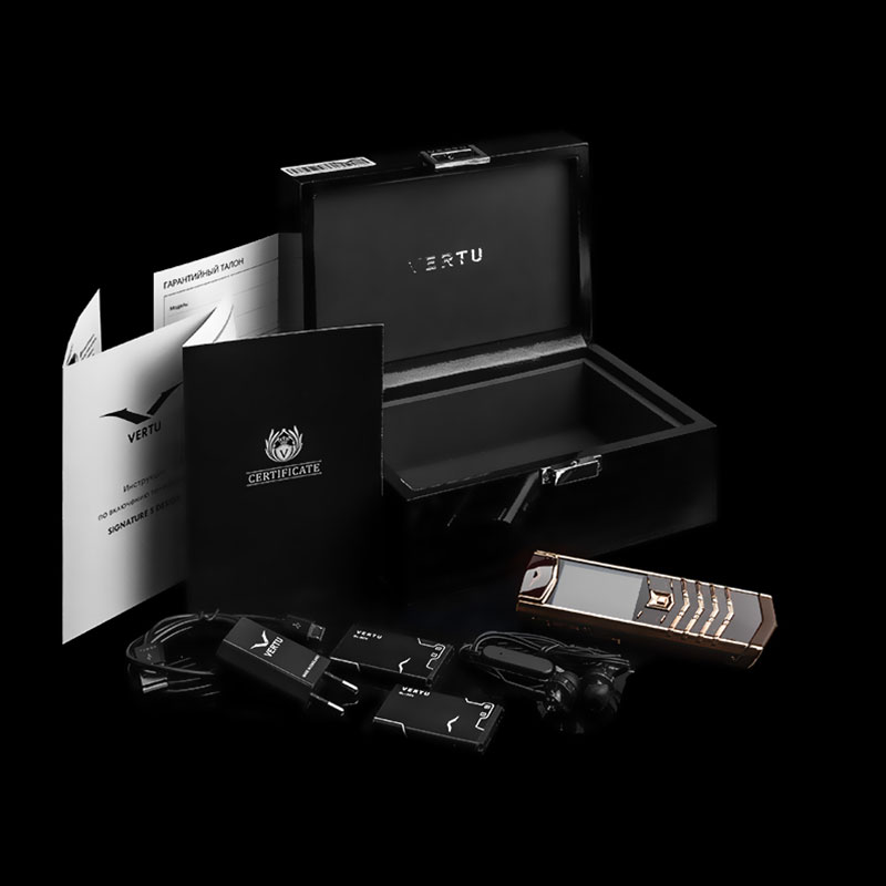 CHOCOLATE BROWN: необычный дизайн VERTU SIGNATURE S DESIGN