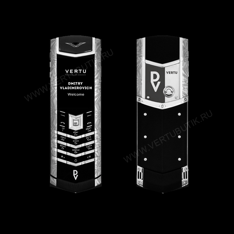 Телефоны Vertu с&nbsp;личными инициалами