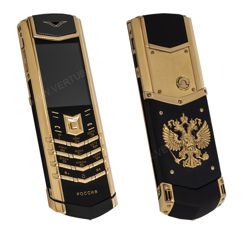 кнопочный телефон Vertu с российским гербом
