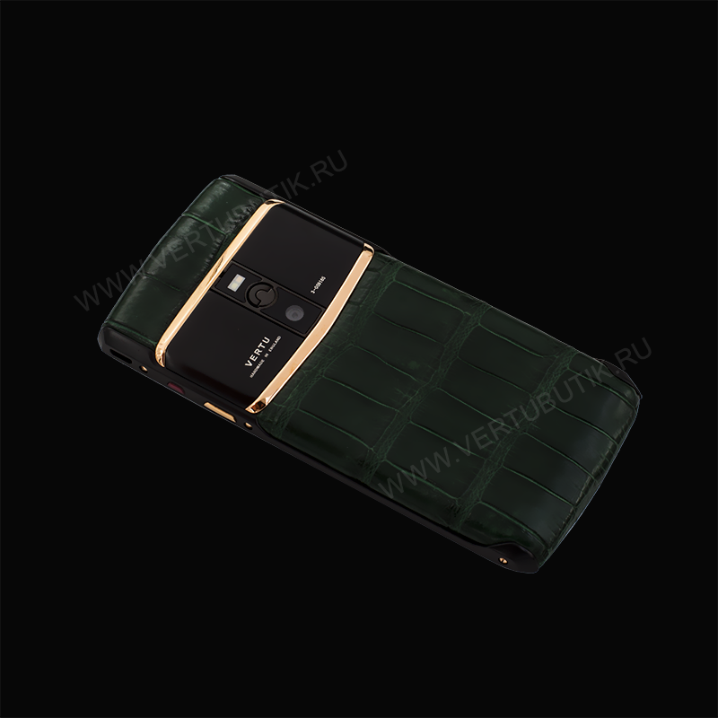 Золото и глубокий зеленый: уникальный смартфон уровня люкс