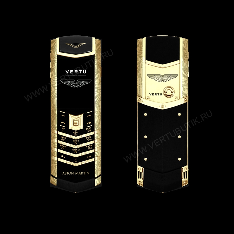 VERTU SIGNATURE S DESIGN GOLD LIMITED EDITION АСТОН МАРТИН