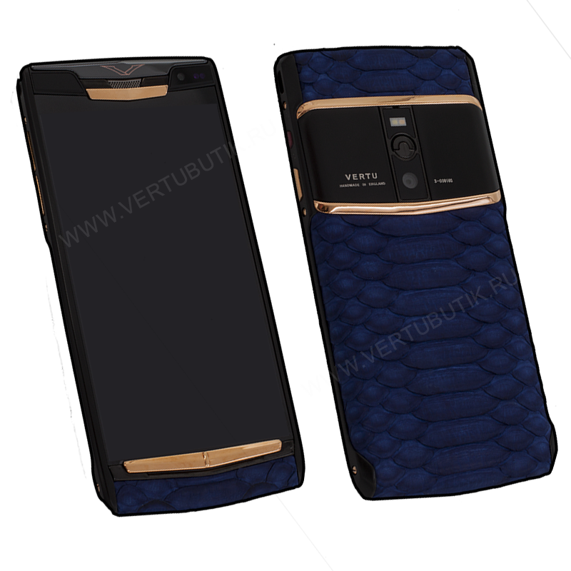 SIGNATURE TOUCH PURE BLACK GOLD BLUE PITON EXCLUSIVE