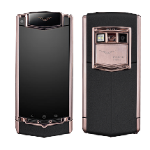 Vertu Ti Android Gold Black Leather EXCLUSIVE фото